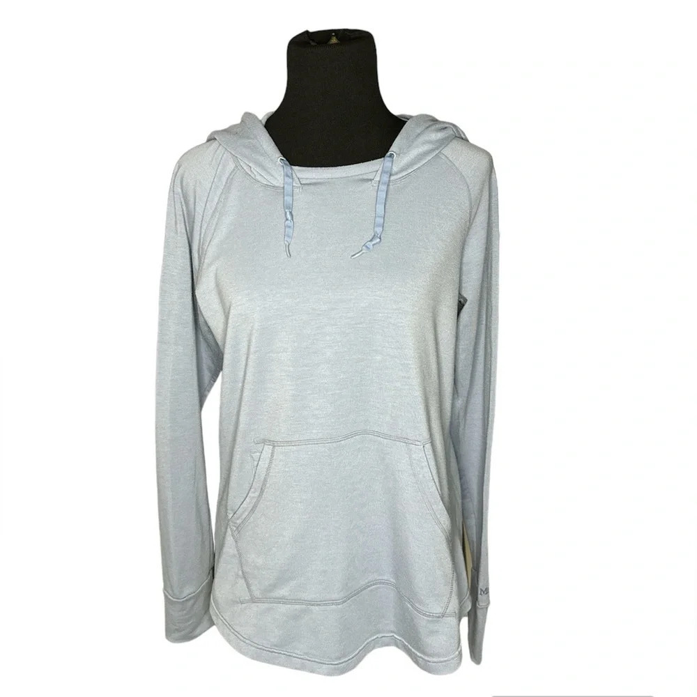 Marmot La Linea Pullover Hoodie in Light Blue